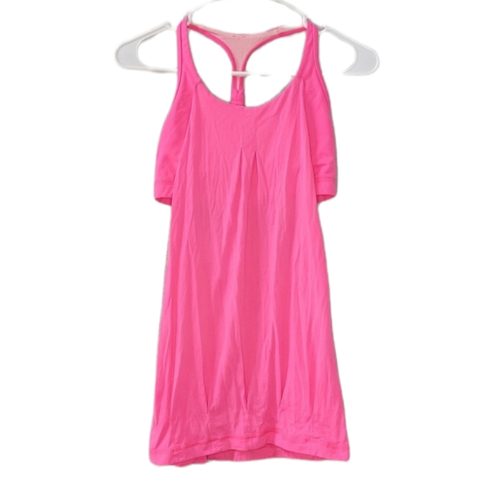 Lululemon Pink No Limits Tanktop
